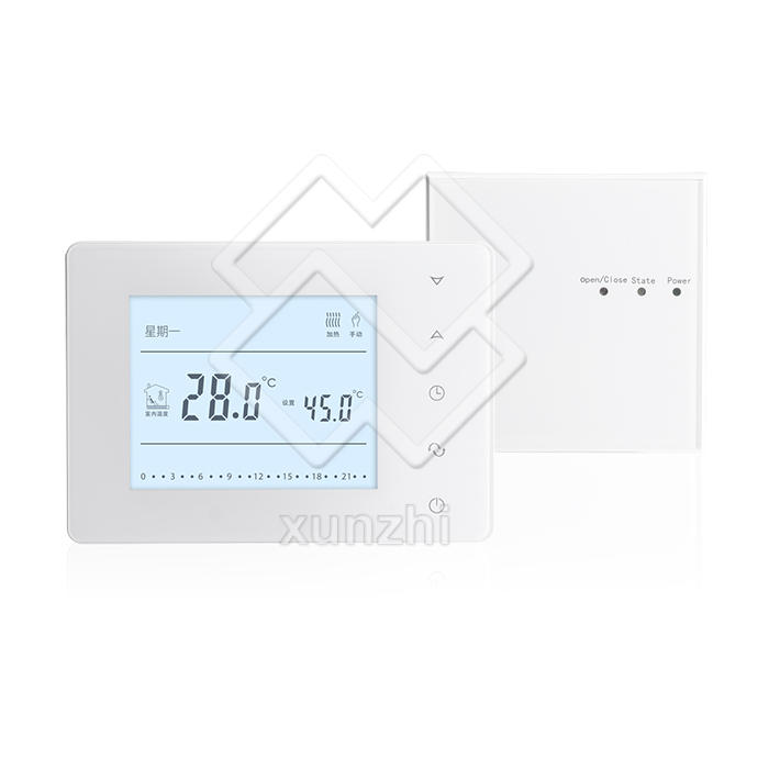 XNT 08008 Высокоточный напольный термостат белого цвета Цифровой проводной комнатный термостат для подогрева пола для систем отопления, вентиляции и кондиционирования воздуха